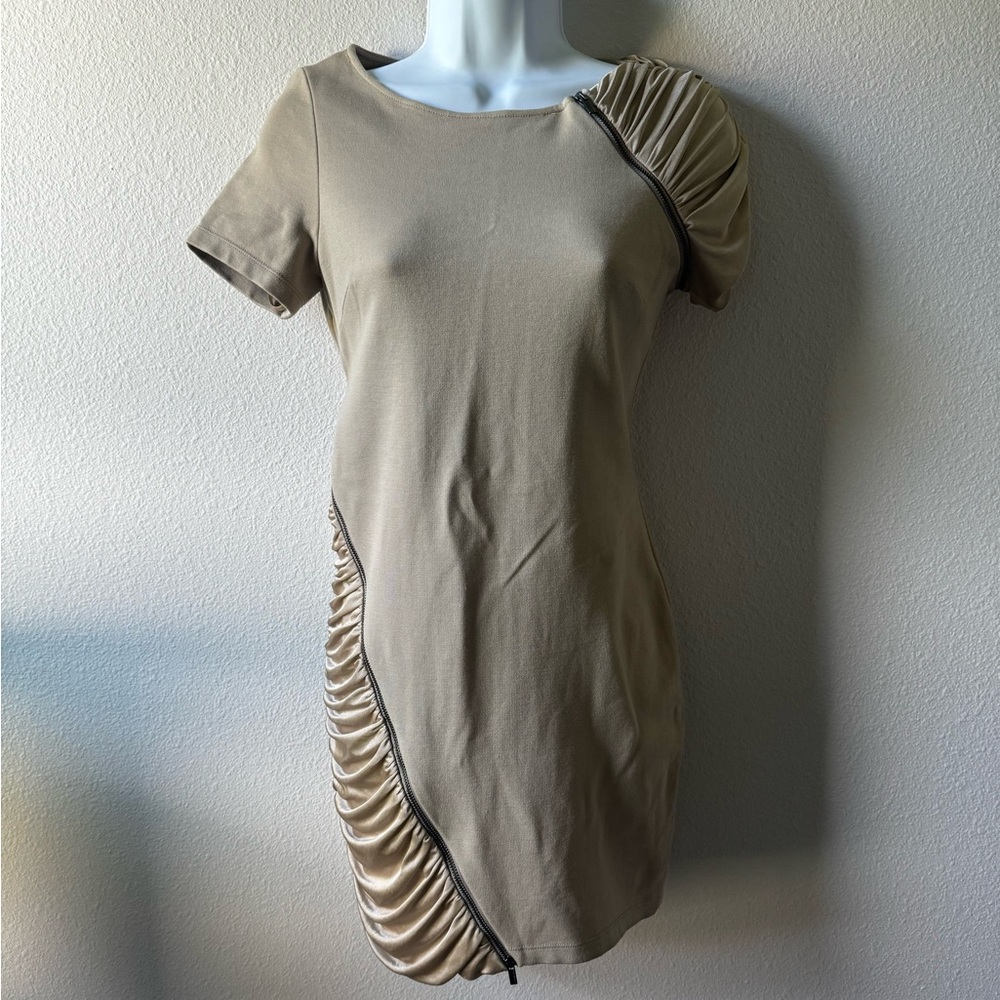 BCBG MaxAzria Zipper Bodycon Dress